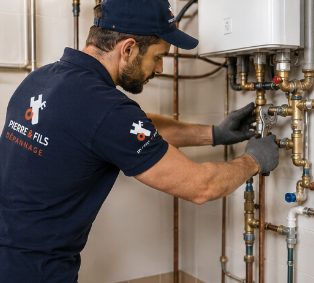Remplacement d'un chauffe-eau aux Angles