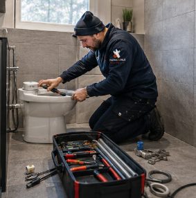 Débouchage de WC aux Angles